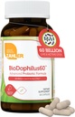 Zahler BioDofilus60, 60 milliarder CFU Probiotic + Prebiotic - 11 Strains Daily Probiotic Supplement - Kosher Probiotika for kvinner for digestiv helse, probiotika for menn for Gut helse (60 kapsler)