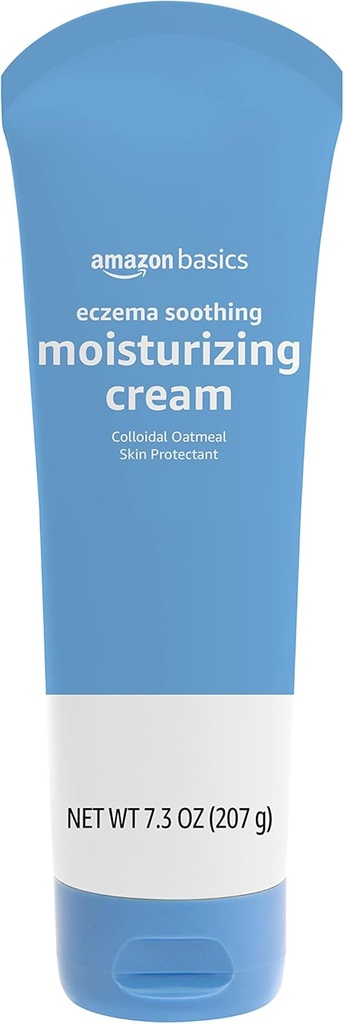 Basics Eczema Soothing Mosturizing Cream med kolloidal havregryn, 7,3 ounce (pakke med 1) (tidligere Solimo)