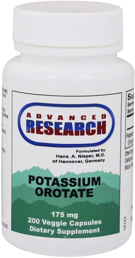 Kalium Orotat 175 Milligrams 200 Veg Kapsler