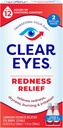 Klare øyne Rødhet Relief Øyedråper, hvite øyne og lindring tørrhet, brenning og irritation, 2 x 0,5 Fl Oz, Twin Pack