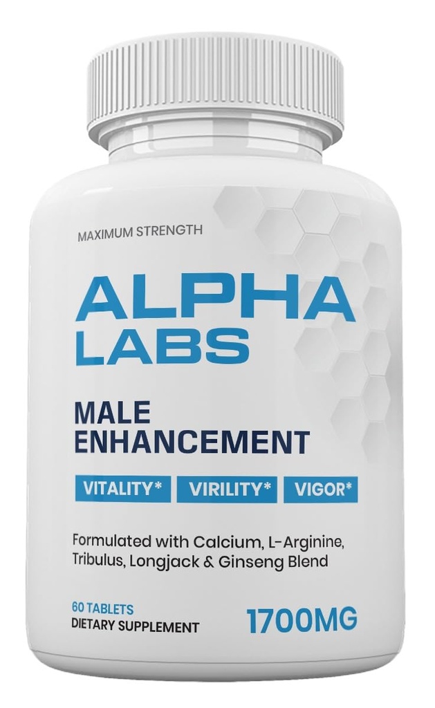 Zonata offisielle Alpha Labs Diett Supplement for mannlig, naturlig formel til å opprettholde energi og ytelse nivåer, Alphalabs Beste anmeldelser (60 tabletter)