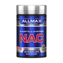 ALLMAX NAC - 60 Veggie Capsules - Immunstøtte og gratis radikal beskyttelse - 60 Services