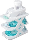 Countertop Caddy Kompatibel med Navage Nasal Irrigation System, Nese Pillows Rengjøring Torking Caddy Kit Nasal Care System benkeplate Caddy, NOMAL, Hvit