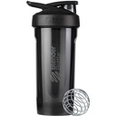 BlenderBottle Strada Tritan Shaker flaske med låsende Lid, 28-Ounce, svart