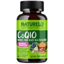 NATURELO Hele Maten CoQ10 Supplement, 60 Veg Kapsler, hjerte helse blanding, kraftig antioksidant, CoQ10 100mg for energiproduksjon