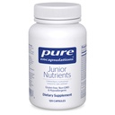 Rene innkapslinger Junior Næringsstoffer - Kids & Tenåringer Multivitamin - uten jern - med kalsium, vitamin D3 & vitamin C - Ikke-GMO & Vegetarisk - 120 Kapsler