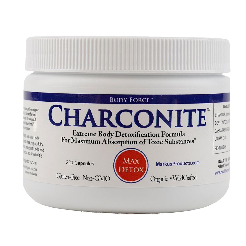 Charconite - Charcoal og bentonitt Combo