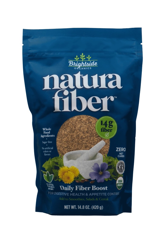 Naturlig organisk fiber pulver Supplement, plantebaserte hele mat ingredienser, ingen kunstige farger eller flavors