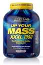 Maksimal menneskelig ytelse MHP UYM XXXL 1350 Mass Building Vektvinner, Muskelmasse gevinster, w/50g Protein, høy kalori, 11g BCAA, leucine, melk sjokolade, 8 serveringer