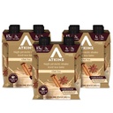 Chai Tea Latte Flavored Protein Shake, høy proteinshake, lav glykemisk, lav carb, lav sukker, ketovennlig, glutenfri, 12 tall (3 sett 4)