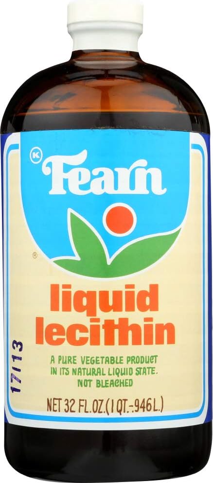 Frykt flytende Lecithin - 32 fl oz av Fearns Soya Food