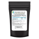 Beskrevet For Liv Aktivert Charcoal pulver, kokos skall Charcoal Ultra Fine Husk Food Grade pulver (8 oz)