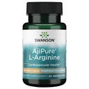 Swanson Amino Acid Ajipure L-arginin Farmasøytisk Grade 500 Milligrams 60 Veg Kapsler