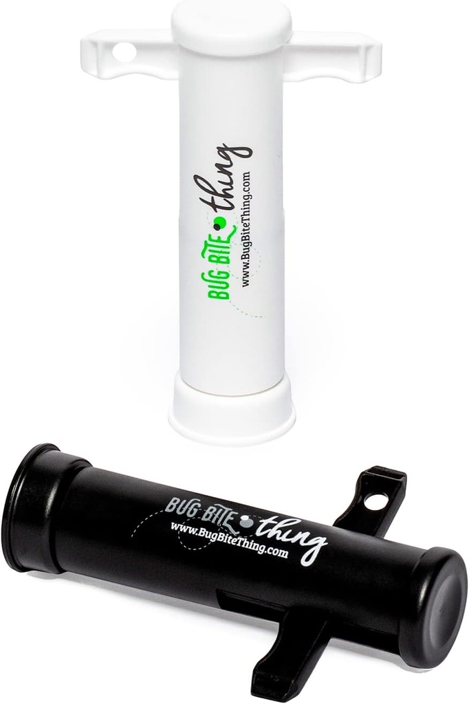 Bug Bite Thing Suction Tool, Giftfjerner - Bug Bites og Bee/Wasp Stings, Naturlig Insect Bite Relief - 1 Svart / Hvit