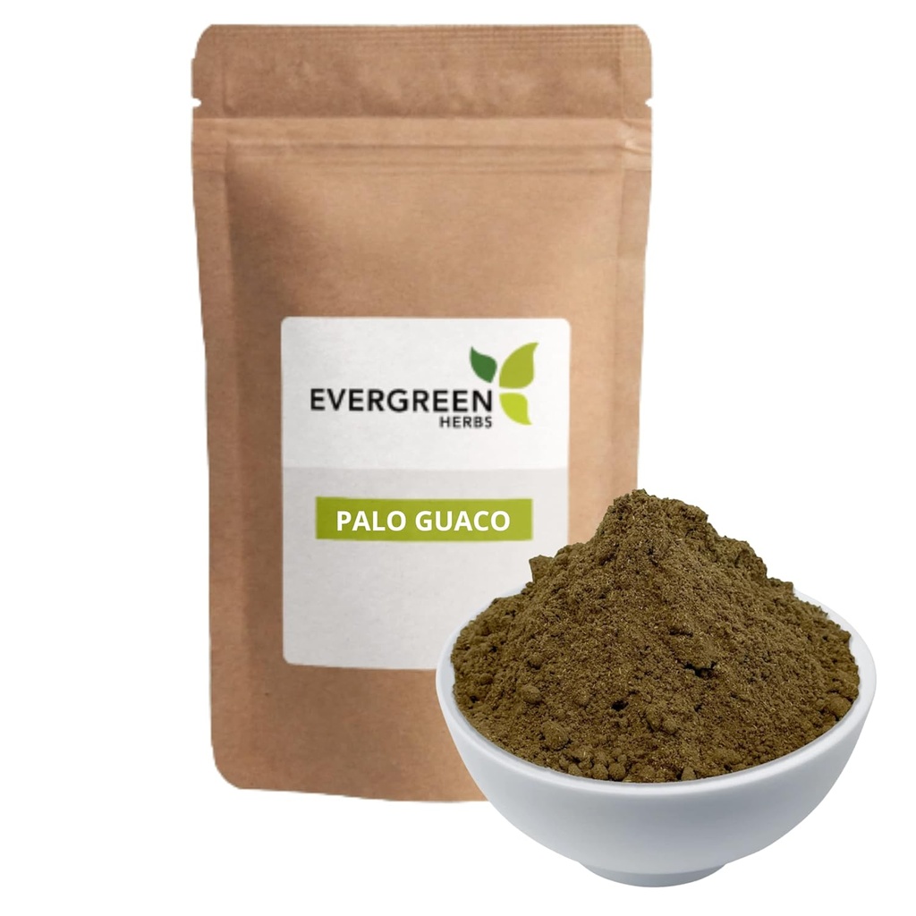 Evergreen urter Palo Guaco (Powder 8 oz) - Forseglelig stå opp Pouch for å sikre friskhet!