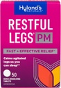 Hylands Restful Legs PM, Nighttime Formula, beroliger agiterte ben slik at du kan sove, 50 raske oppløsning tabletter (pakke med 3)