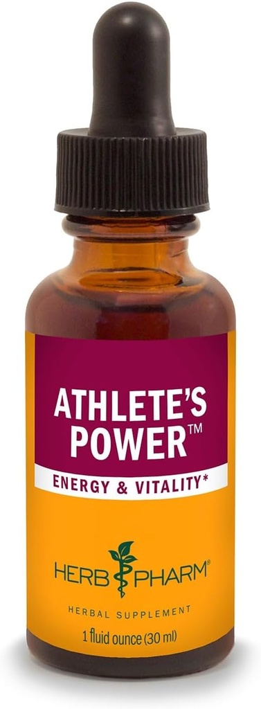 Herb Pharm Athlete Power Liquid Herbal formel for energi og vitalitet - 1 Ounce (FSTEROL01)