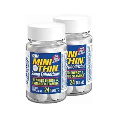 DBI Distribusjon - MiniThin - To-Way 25 mg Ephedrizin 24ct flaske - 2 Pack