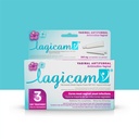 Lagicam 3 dagers Vaginal Yeast Infeksjonsbehandling for kvinner, Begynn å jobbe på 1. dag, Miconazol Nitrat, Antifungal krem lindrer kløe og irritasjon, 3 disponerbare applikasjoner og krem (1 pakke)