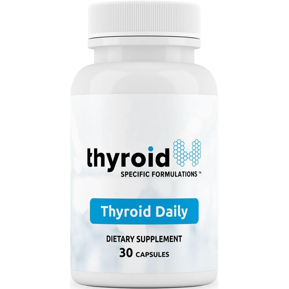 Thyroid Daily - Den første næringsrik Complete Multi Designet for optimal Thyroid helse. Thyroid Daily er iodine gratis w/ 19 Thyroid daglige essensielle næringsstoffer for Thyroid støtte.