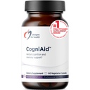 Designs for helse CogniAid - Herbal Memory + Mood Formula med grønn te ekstrakt, Wild Blueberry + Bacopa (60 kapsler)