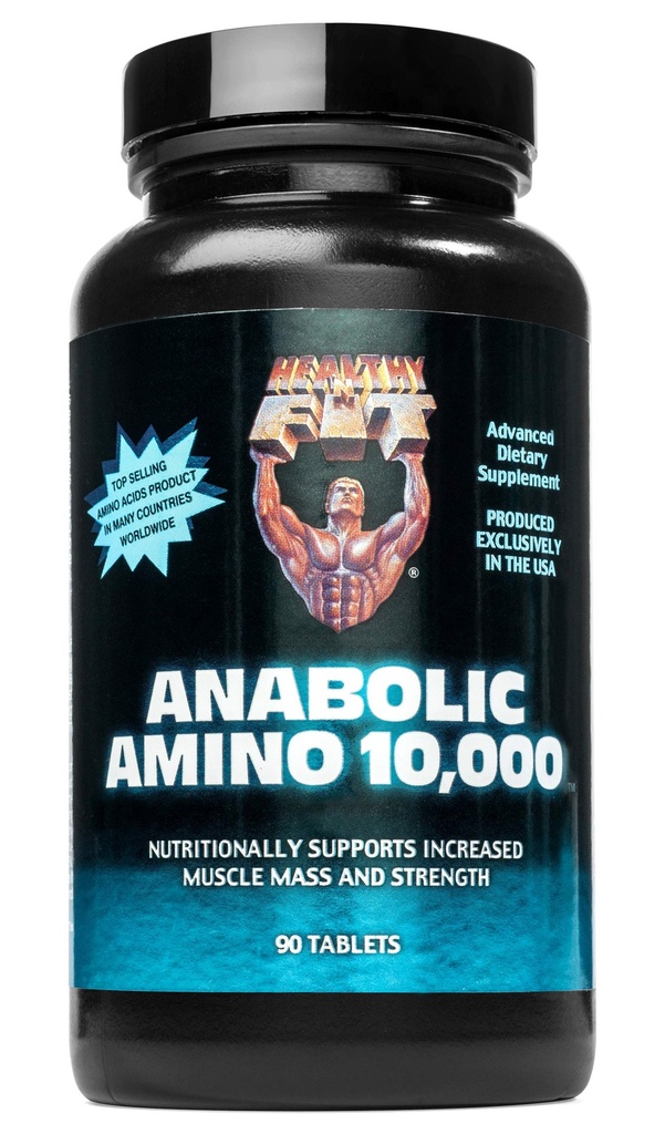 Sunn 'n Fit Anabolic Amino 10.000, 90 tabletter, flaske