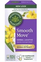 Tradisjonelle medisiner - Smooth Move Laxative Capsules - Inneholder organisk Senna - Naturlig Herbal Acceleration Relief - 50 kapsler (1 pakke)