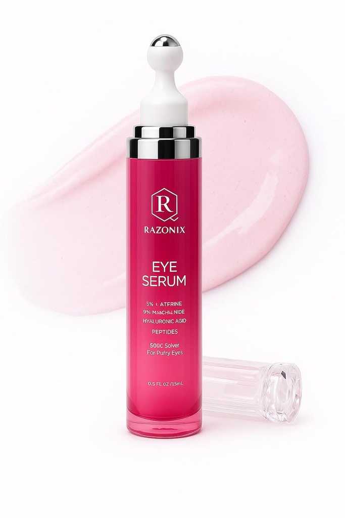 Øyeposer og puffiness behandling med Roller for kvinner (medium, uscented)