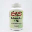 Holly Hill helse matvarer, B kompleks 100 vegetariske formel, 100 tabletter