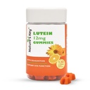 Naturens nøkkel lutein Gummies 12 mg med Zeaxanthin & Vitamin A for barn og voksne | Øye helse og hjernefunksjon Supplement | Orange Flavor, 120Ct