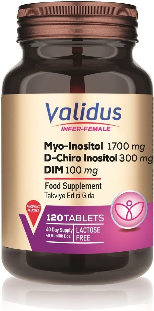 VALIDUS Infer-Kvinne 120 tabletter