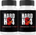 Rize Labs Hard HS4 Kapsler, Hard HS4 for menns helse, Hard HS4 Extra Styrke piller, Hard HS4 mannlig støtte for total ytelse, Hard HS4 Maksimum Formula anmeldelser (120 Kapsler) (Pack of 2)