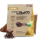 Pro JYM naturlig sjokolade brunette protein pulver blanding - Whey Protein Isolate, Casein, & Melk Protein Isolate, for menn og kvinner gjenoppretting rister