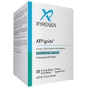 XYMOGEN ATP Ignite Revitalizing Energy Drink pulver - støtter Electrolyte Replacement + ATP Biosyntese med antioksidanter, Aminos, vitaminer, elektrolyter + 95mg Koffein (30 Blandet Berry Stick Packs)