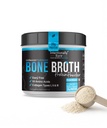 Bare Bone Broth Protein Powder Unflavored - Grass Fed Protein pulver med multi collagen Peptides Type 1 2 og 3 - Mykt gratis bein Broth pulver for huden, Gut og felles - 20 serveringer