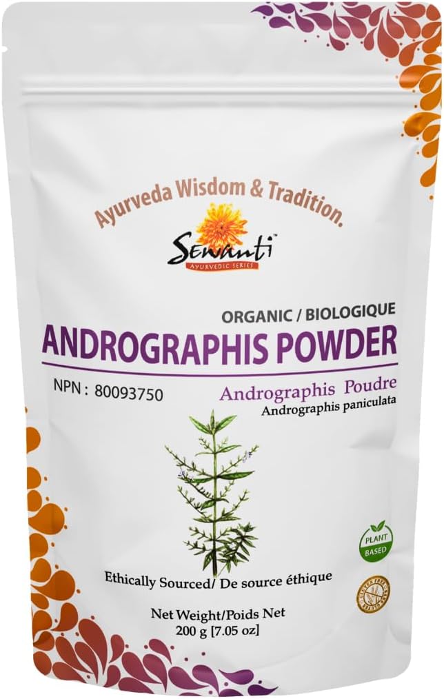 Sewanti Andrographis Ekstrakt pulver - Andrographis Paniculata for Liver Health® Herbal Supplement 200g
