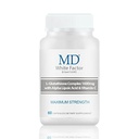 MD Hvit Factor - Glutation Supplement med effektive antioksidanter, Vitamin C & Lipoic Acid | (60 kapsler)