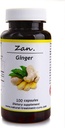Hekma Center Ren Ginger Root - Zingiber Officinalis - 100 kapsler Reduserer kvalme - Vegan