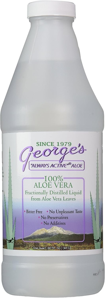 Georges Aloe Vera Drink, Liquid 32 Fl Oz (Pack of 1)