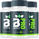 Rize Labs (3 Pakke) Biopls Slim Pro vekttap Supplement, Biopls Capsules for Total Body Wellness og en sunn livsstil, Biopls piller for Leaner Physique, Bio Pls Anmeldelser (180 Kapsler)