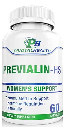 Previalin - HS - DIM Supplement - Alle naturlige hormonbalanse for kvinner, Menopause Supplements for kvinner, Estrogen Metabolizer & Hot Flashes Relief.