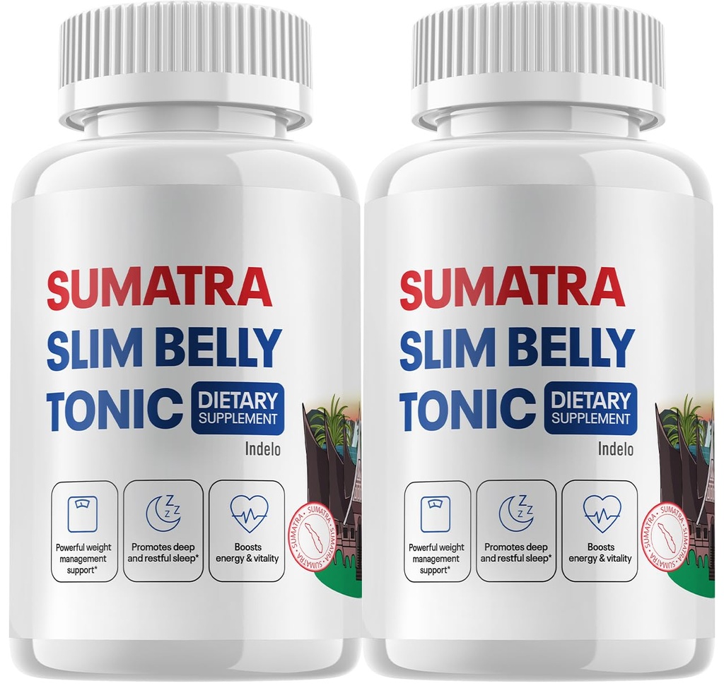 (2 Pakke) Sumatra Slim Belly Tonic - Slim Belly Dietary Supplement, Sumatra Slim Belly Alle naturlige piller, Sumatra SlimBelly anmeldelser (120 Kapsler)