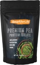 Smart for Life Pea Protein Powder Meal Replacement Shake - 2 pund - Organisk Vegan BCAA's lastet planteprotein pulver - Keto vennlige og vegetarisk plante basert protein pulver - lett å digest