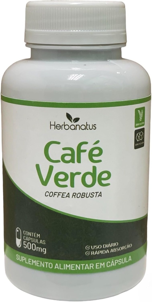 Cafe Verde 500mg - 120cps (grønn kaffe)