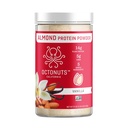 Oktonitter Vanilla Almond Protein pulver 21oz - Plant Basert Vegansk Protein - Clean Low Carb Blend med 14g Protein, 5g Fiber - Keto, Paleo, Glutenfri, Ikke-Dairy - ideell for rister, smoothies, eller baking