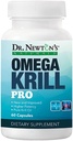 Dr. Newtons Naturals OmegaKrill Pro EPA & DHA, Omega 3, Pristine krillolje - hjerne, ledd, øyne - 60 Softgels