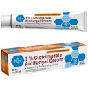 Med PRIDE 1% Clotrimazol Antifungal krem 1oz- Fungus hudpleie behandling med - Jock Itch Body Ointment - Bekjemper infeksjon, Sveat Rash, Atletes Fot, Ringorm & lindrer kløe, Burning