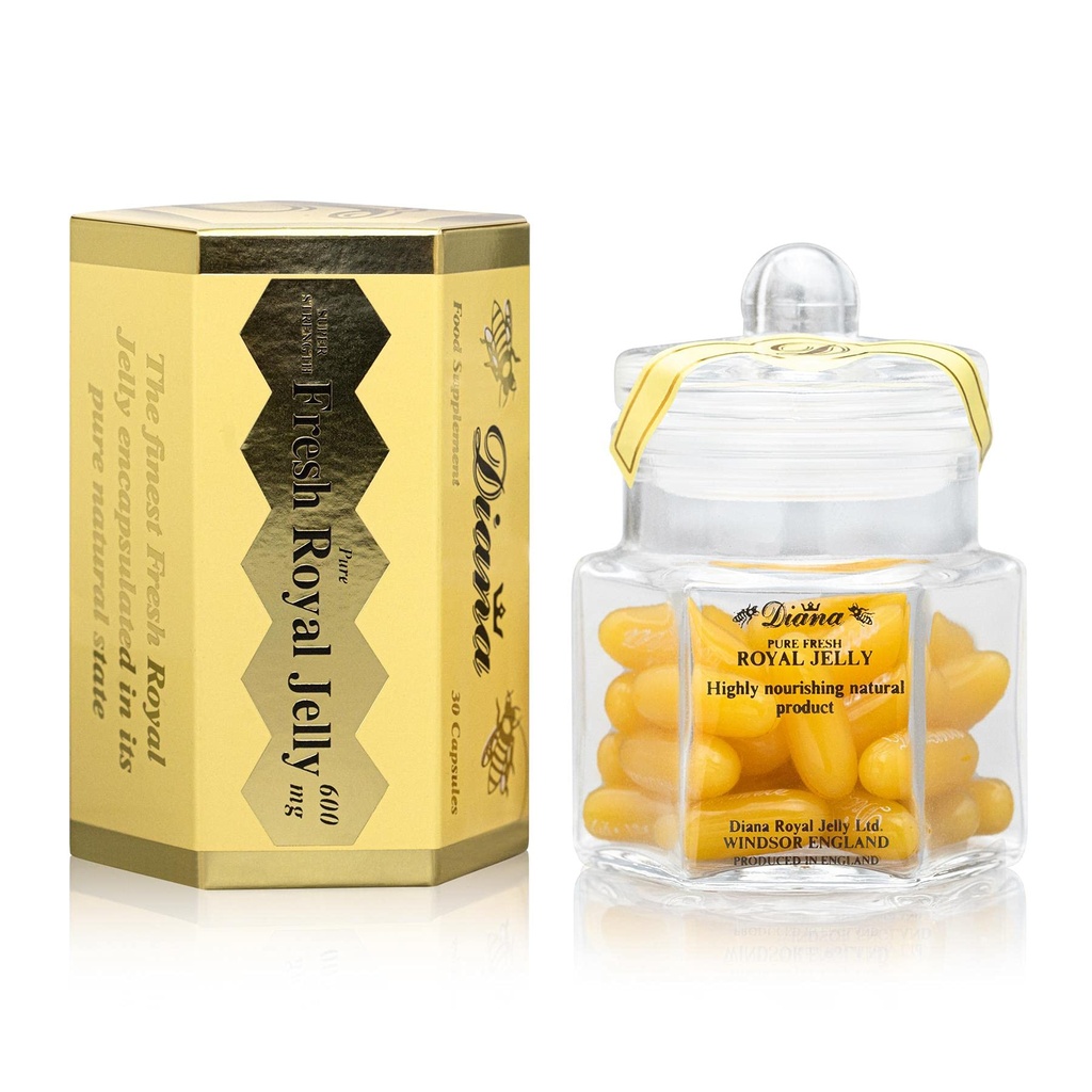 Diana Organic Fresh Royal Jelly 600mg 30