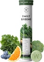 WELLEING NUTRITION Daily Greens ® Naturlig sitron og lime smak ® 15 tabletter 63g (2,22Ounce)