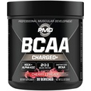 PMD Sports BCAA Charged Delicious Amino Acid Drink Mix for ytelse, utvinning, utholdenhet og Hydrasjon - Øk muskelfunksjon for trening og daglig energi - Cherry Limeade (30 Serveringer)